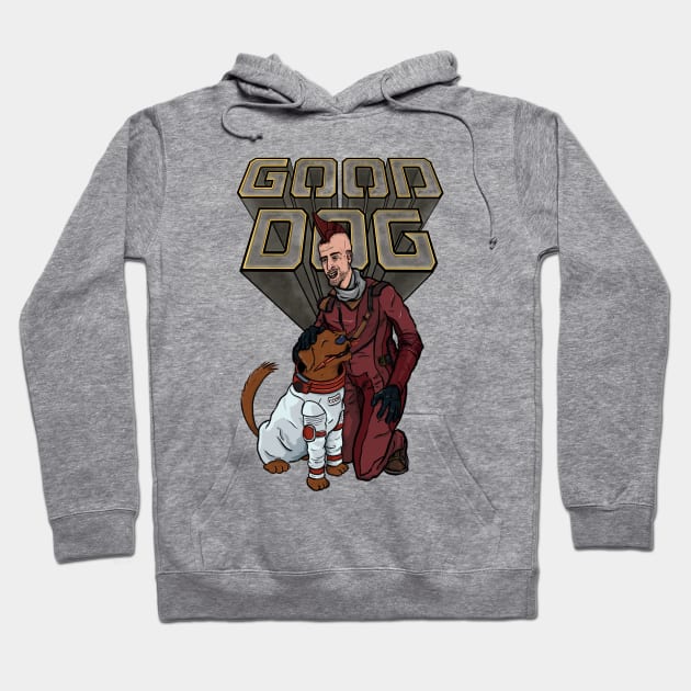 COSMO IS A GOOD DOG! Hoodie by S3bCarey